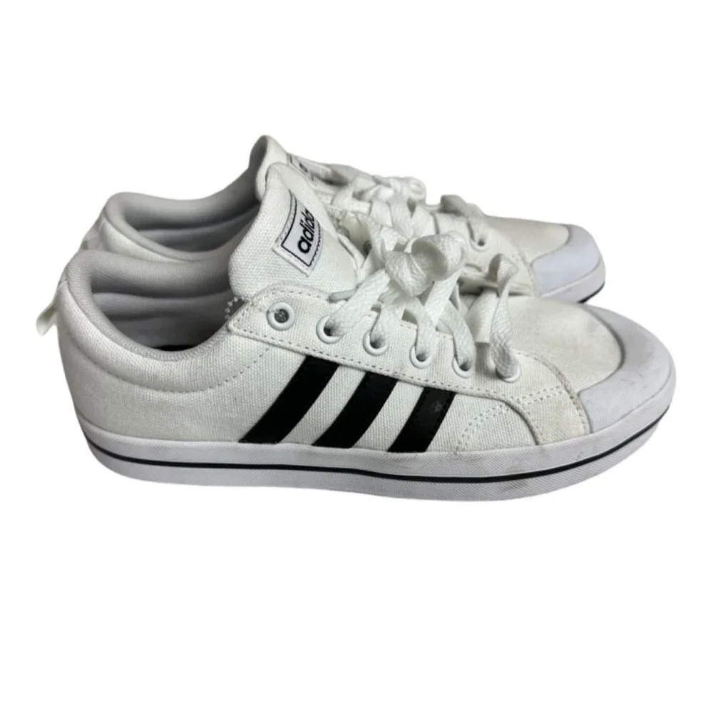 Adidas Bravada Women’s Skateboarding Sneaker White Size US 5.5 Sku 2398 - Picture 3 of 15
